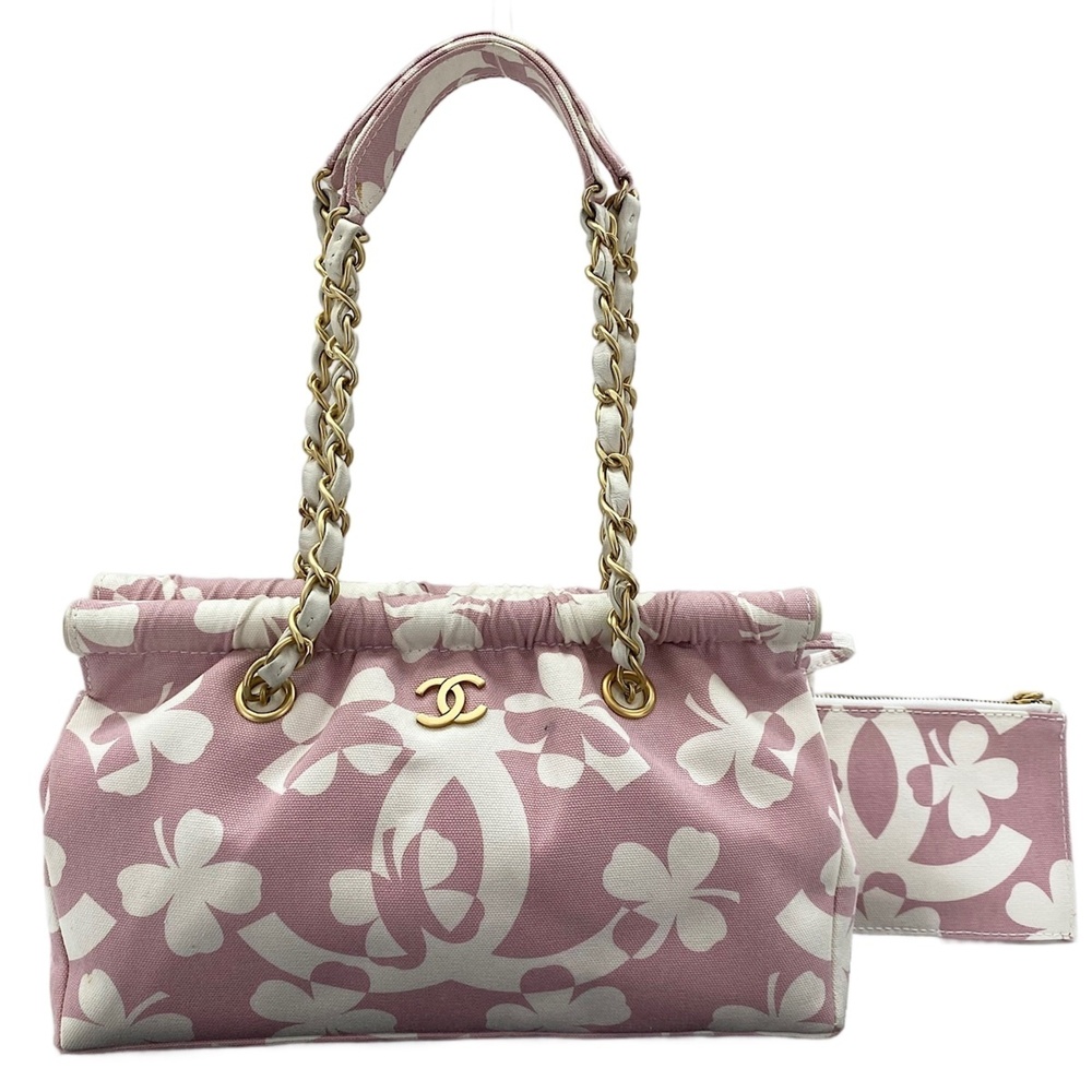 Chanel Clover Shoulder Bag Pink